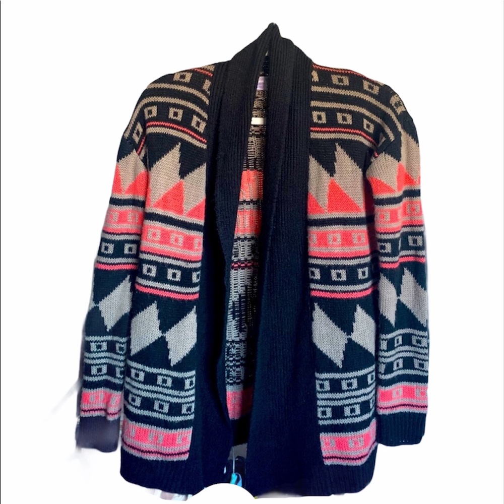 💖Xhilaration Aztec Print Cardigan 💖 - Picture 3 of 5